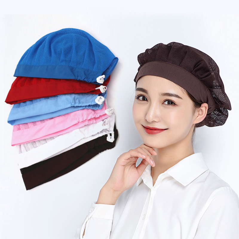 Women Kitchen Accessories - Masculino feminino net bonés padaria cozimento