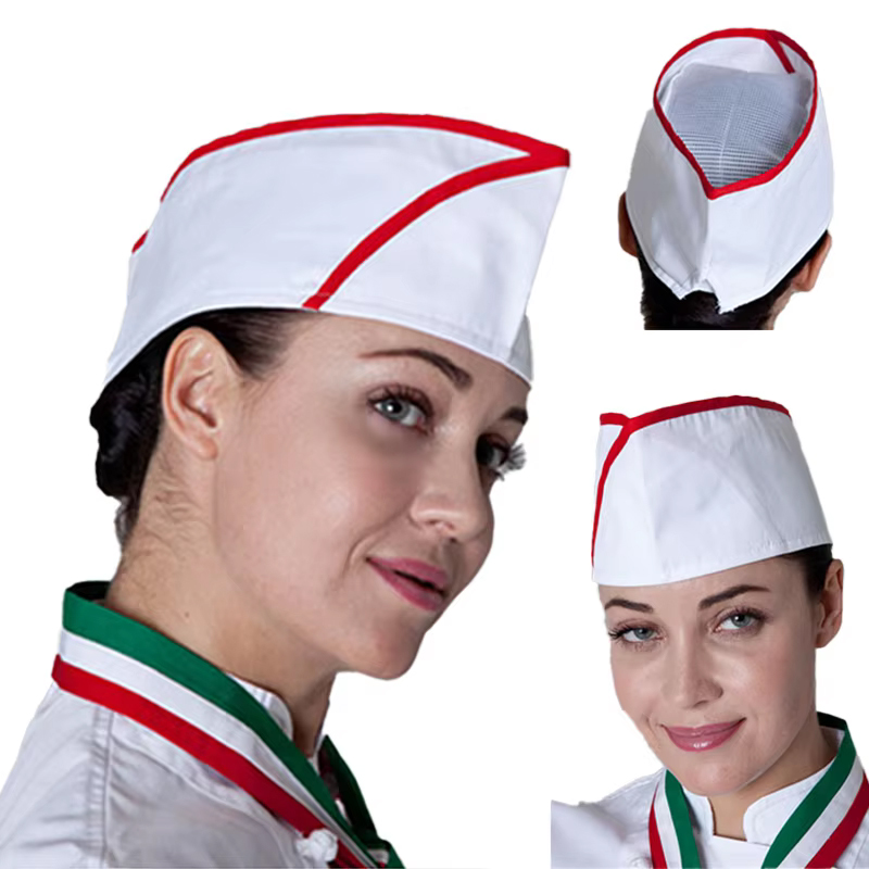 Women Kitchen Accessories - Chapéu de Chef para Catering, Boné