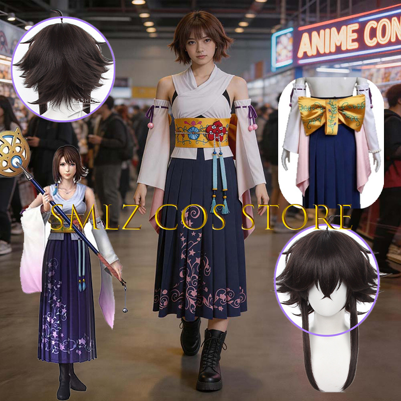 Women'S Anime Accessories - Fantasia Cosplay Yuna FF10 X Smlz