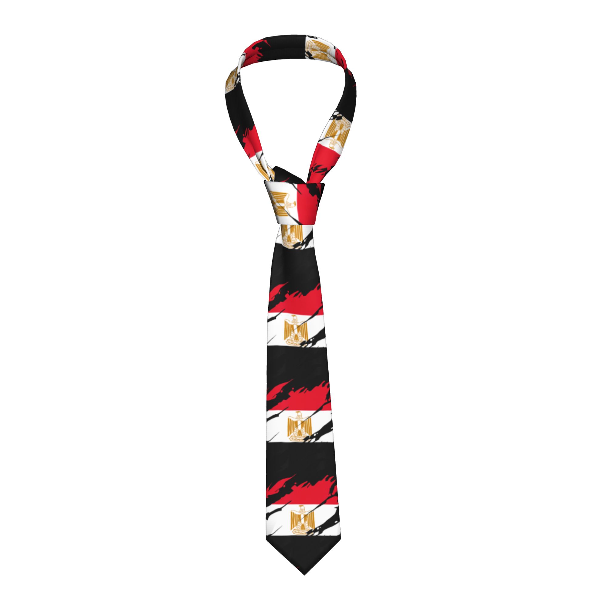 Women'S Egyptian Accessories - Gravata de Seda Unissex Larga com