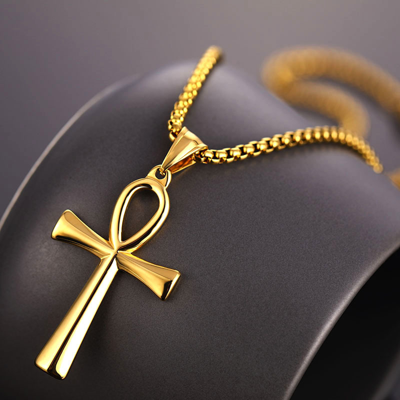 Colar egípcio ankh de aço inox - Women'S Egyptian Accessories avaliação e preço