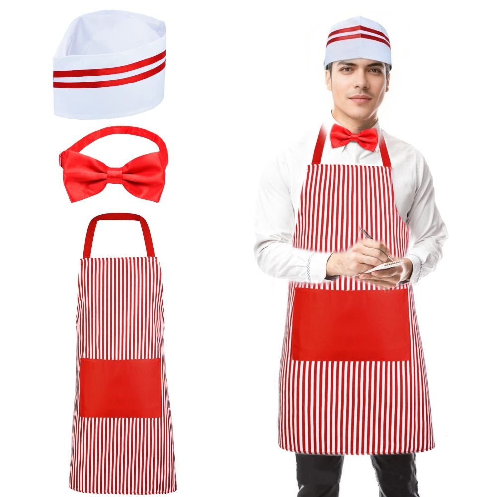Avental de Cosplay de Garçom d - Women Kitchen Accessories avaliação e preço