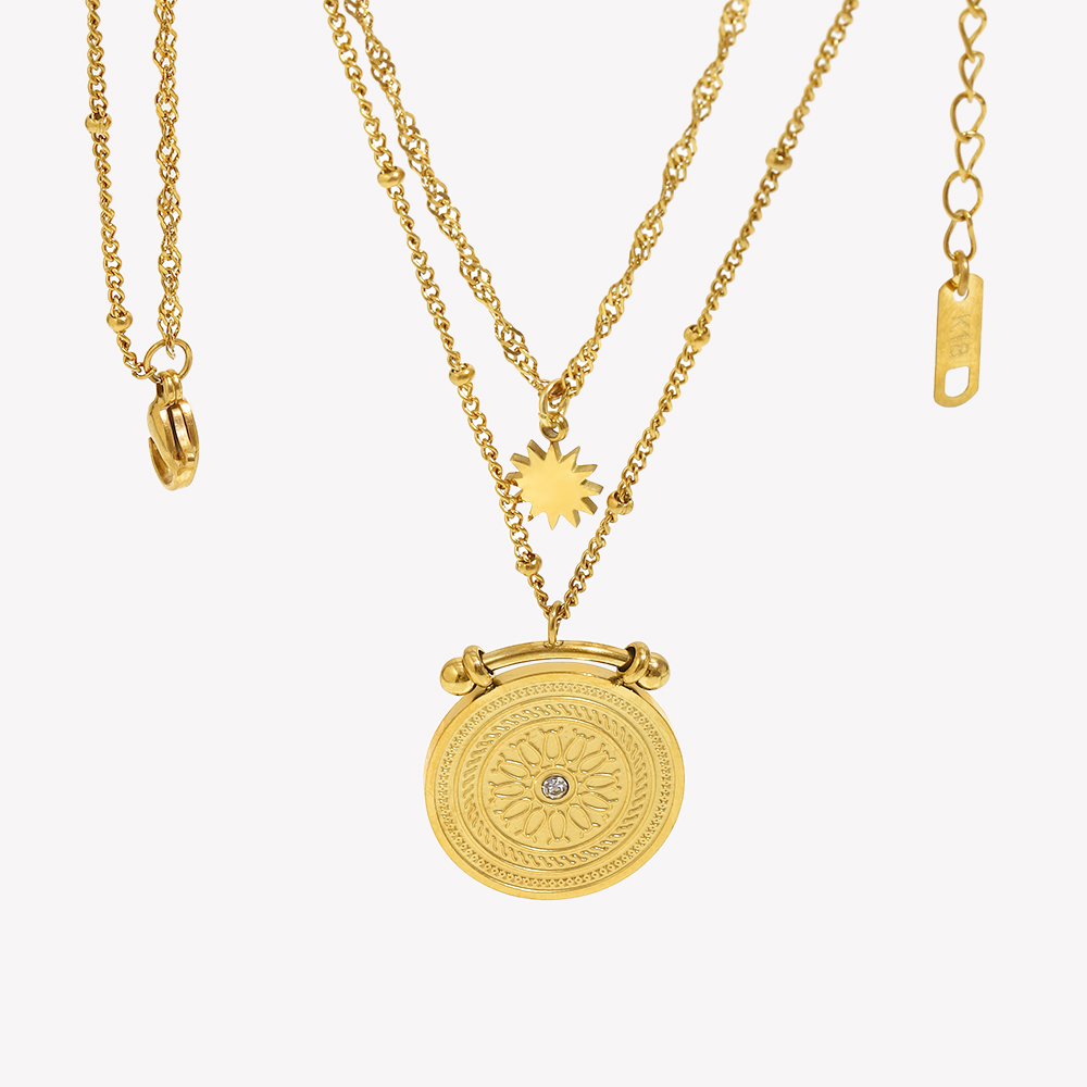 Eb.belle centro do universo vi - Coin Necklace Delicate avaliação e preço