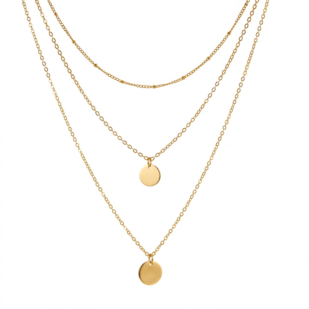 Conjunto de Colares Delicados  - Coin Necklace Delicate avaliação e preço