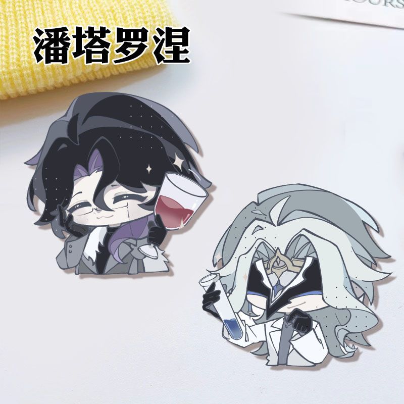 Broche de Acrílico Genshin Imp - Women'S Anime Accessories avaliação e preço