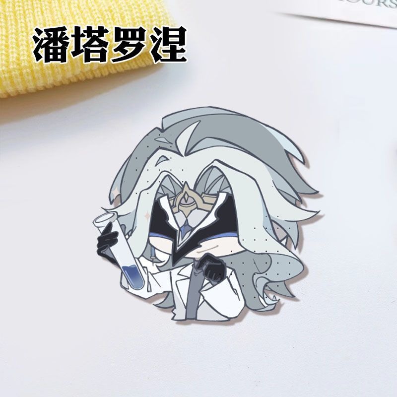 Broche de Acrílico Genshin Imp - Women'S Anime Accessories avaliação e preço