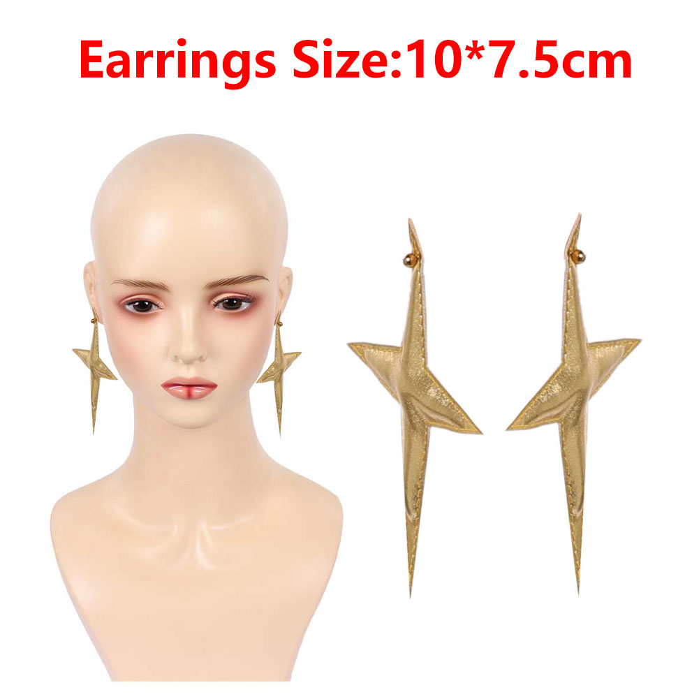 Brincos de Cosplay da Princesa - Women Accessories Earrings avaliação e preço