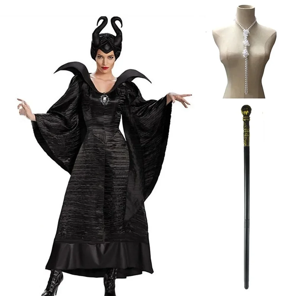 Malévola bruxa traje escuro br - Women'S Vampire Accessories avaliação e preço