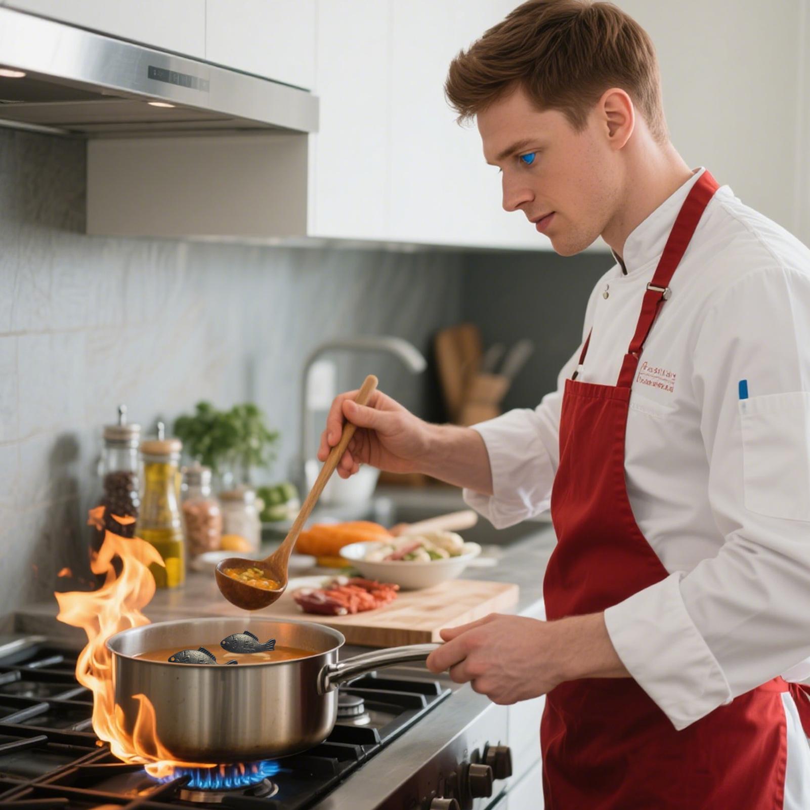 2 Peças de Peixe de Ferro: Fon - Women Kitchen Accessories avaliação e preço
