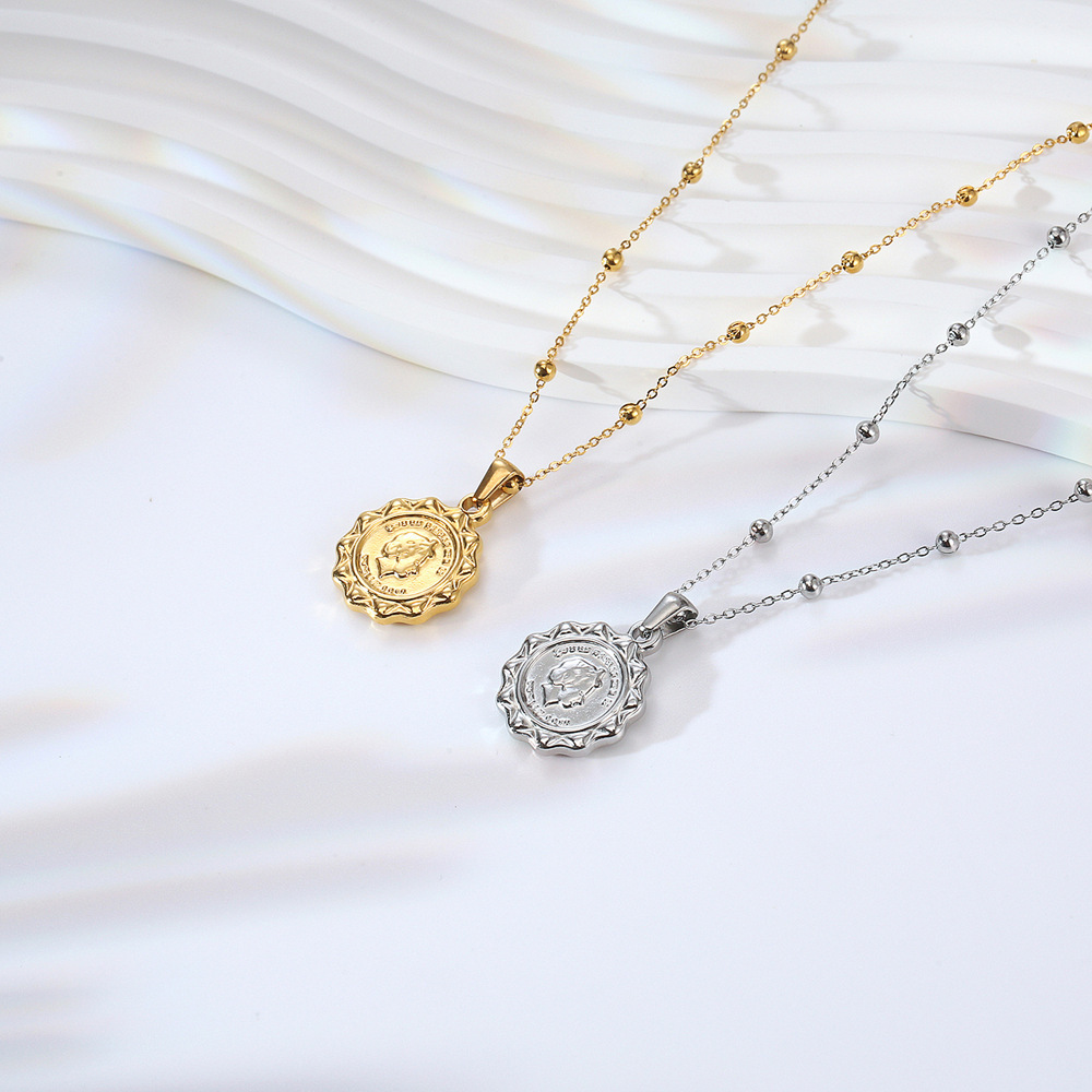 Mulheres delicadas o anjo cupi - Coin Necklace Delicate avaliação e preço