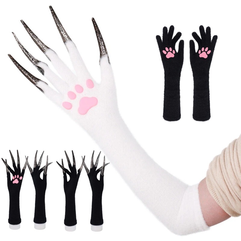Luvas Longas Góticas de Hallow - Women'S Vampire Accessories avaliação e preço